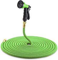 garden hose and sprayer